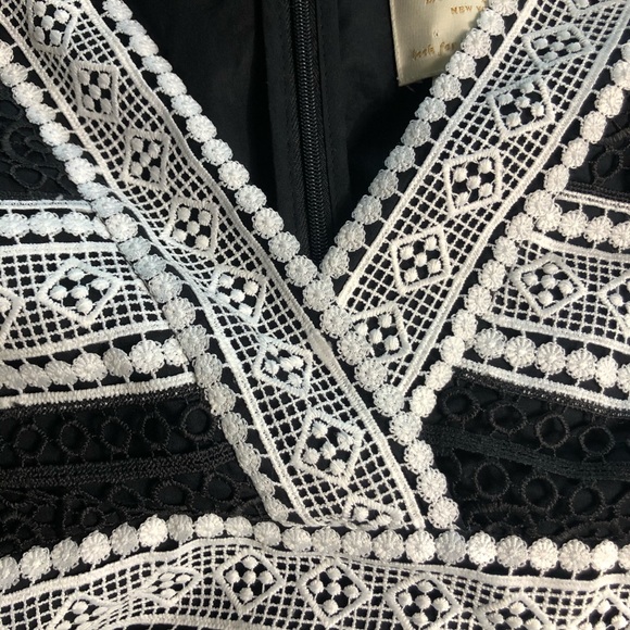 Kate Spade Scenic Route colorblock lace dress sz 4 - Picture 10 of 10